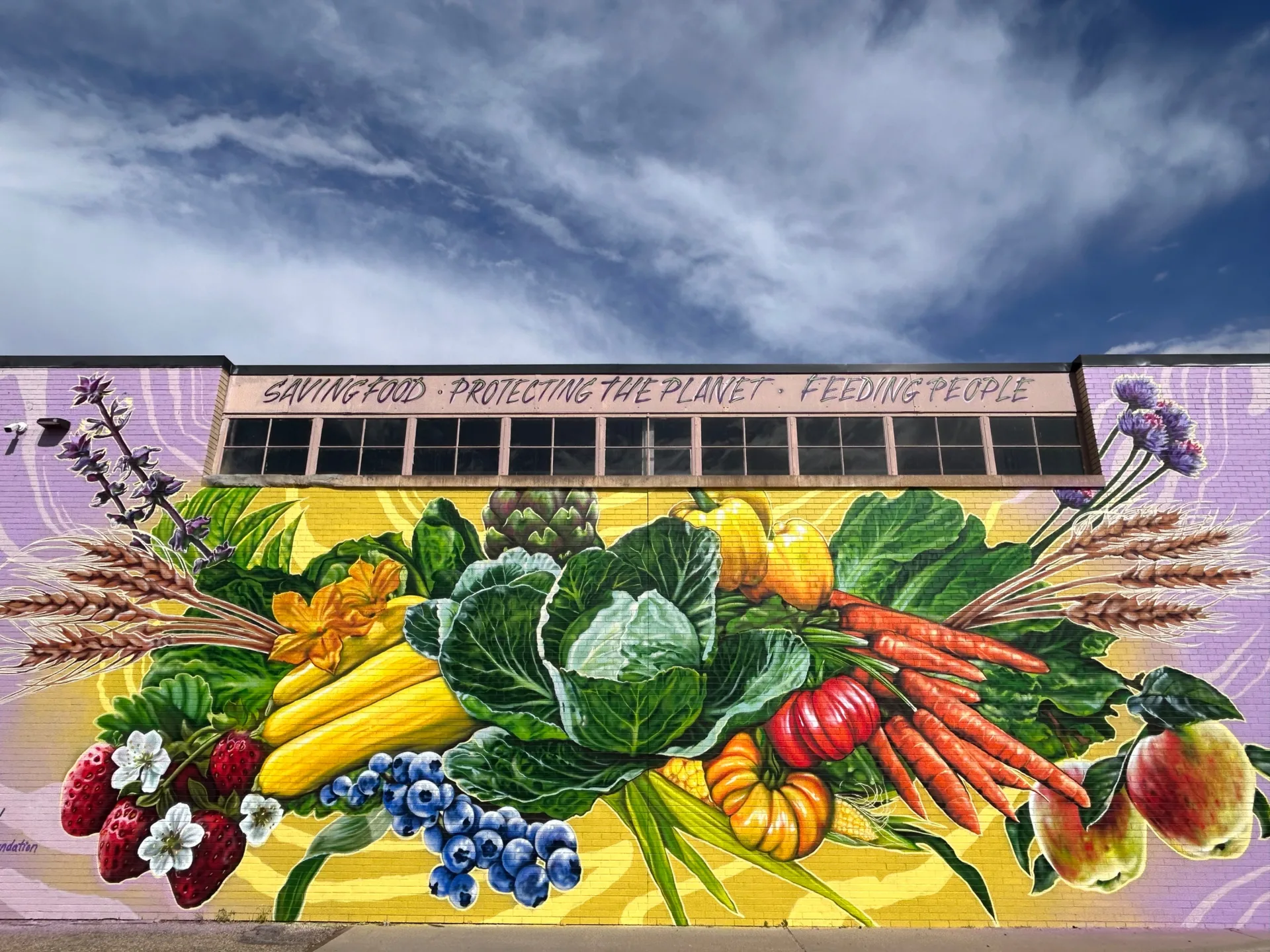 We Don’t Waste Mural