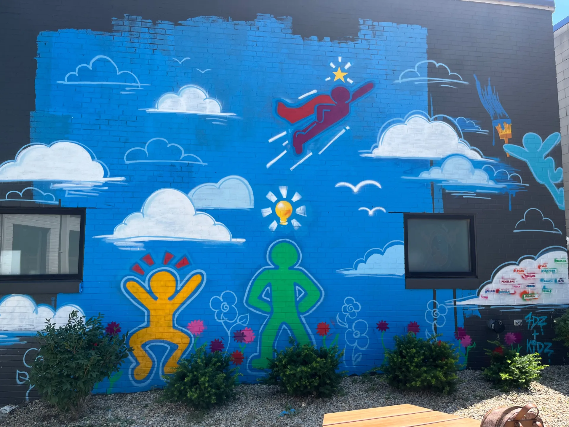 Past foundation with kids
