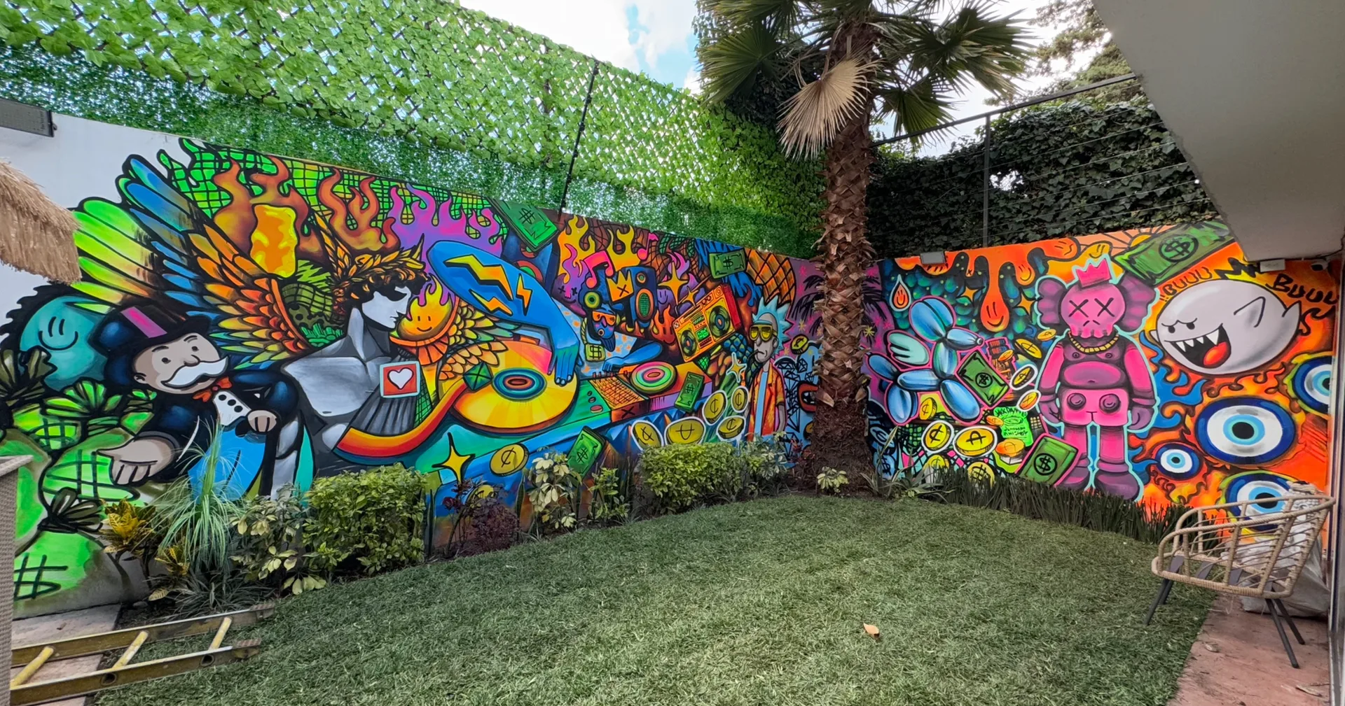 Mural para Nicola porcela