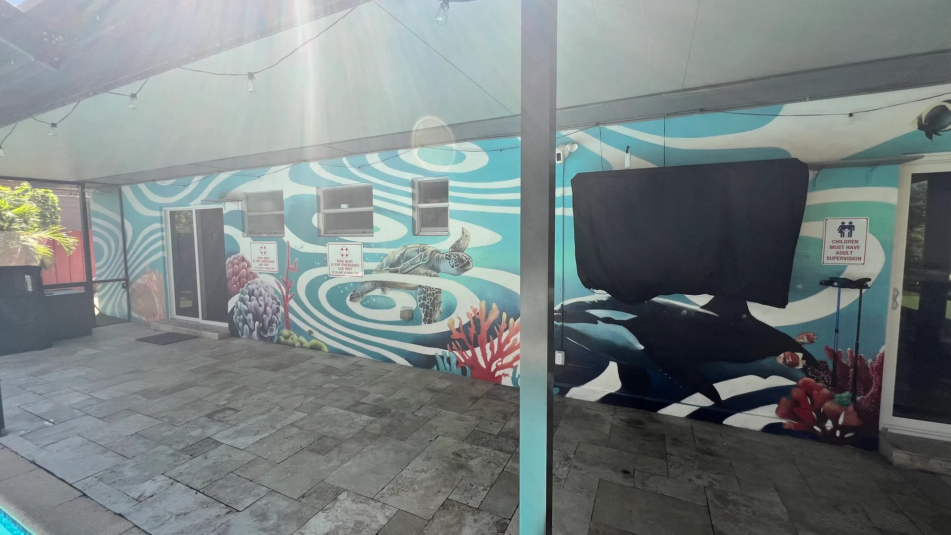 Private Home Ocean Mural