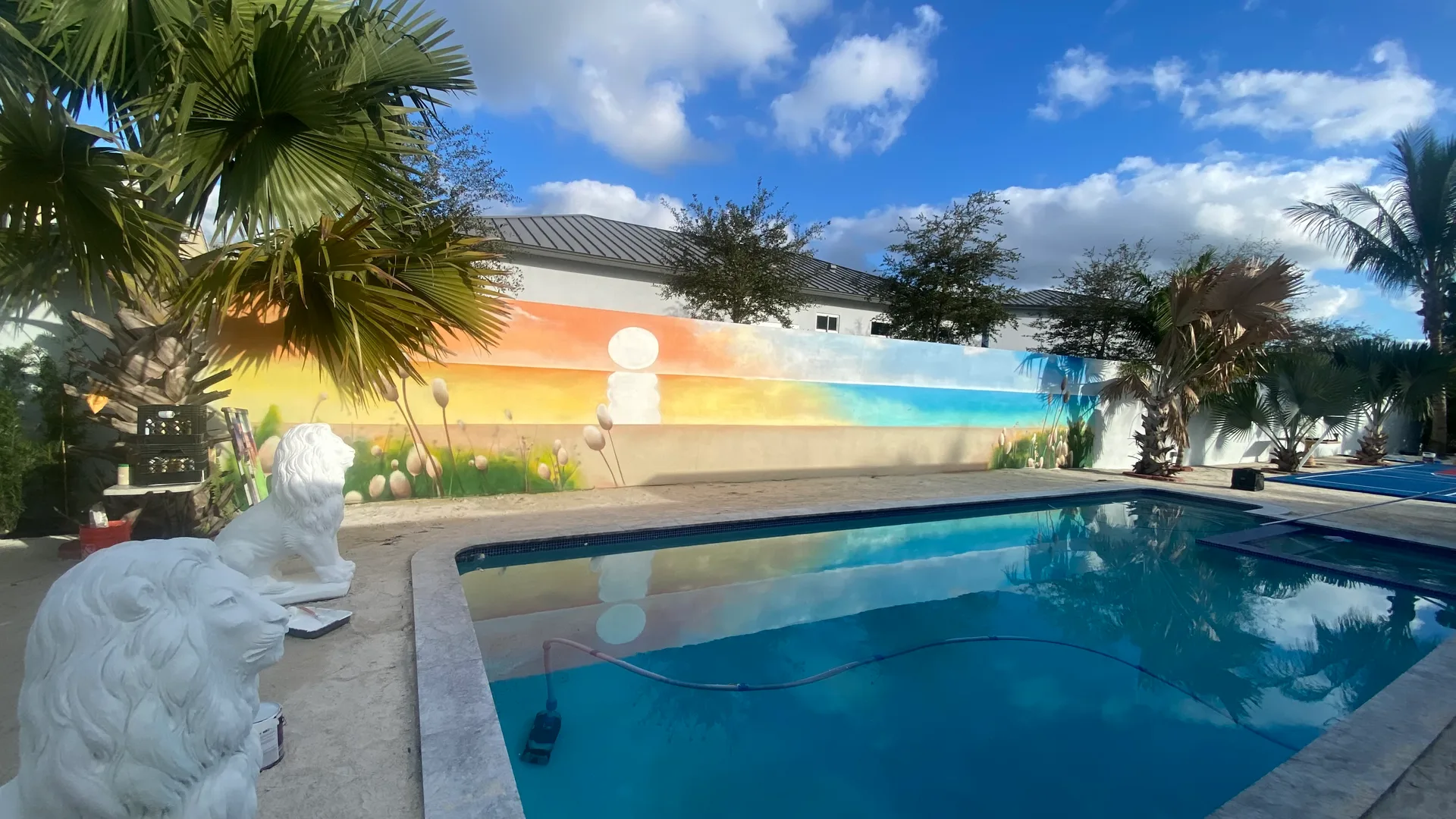 Sunset Mural