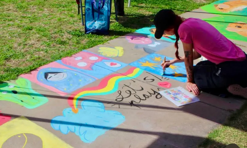 Chalk Party