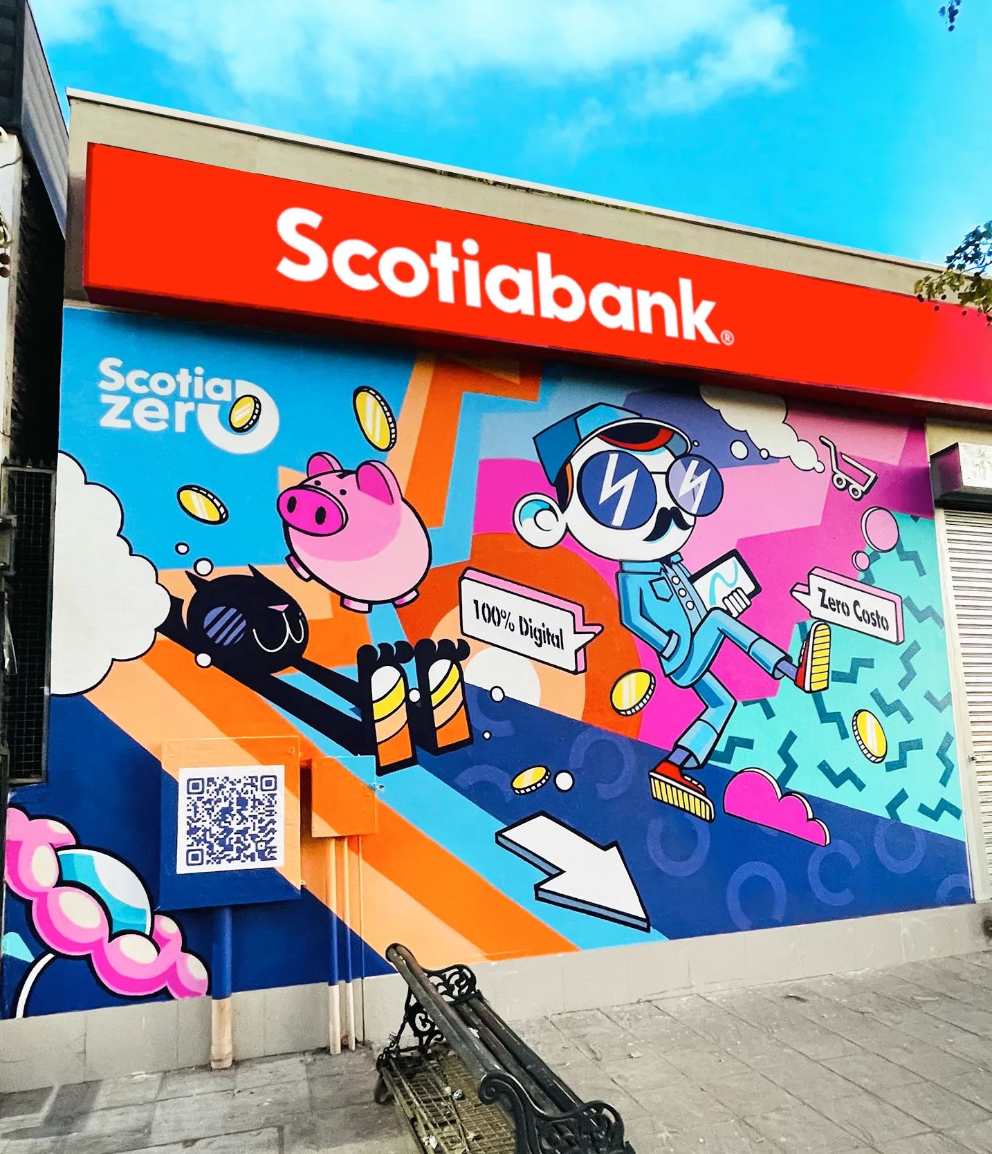 Mural para Scotiabank