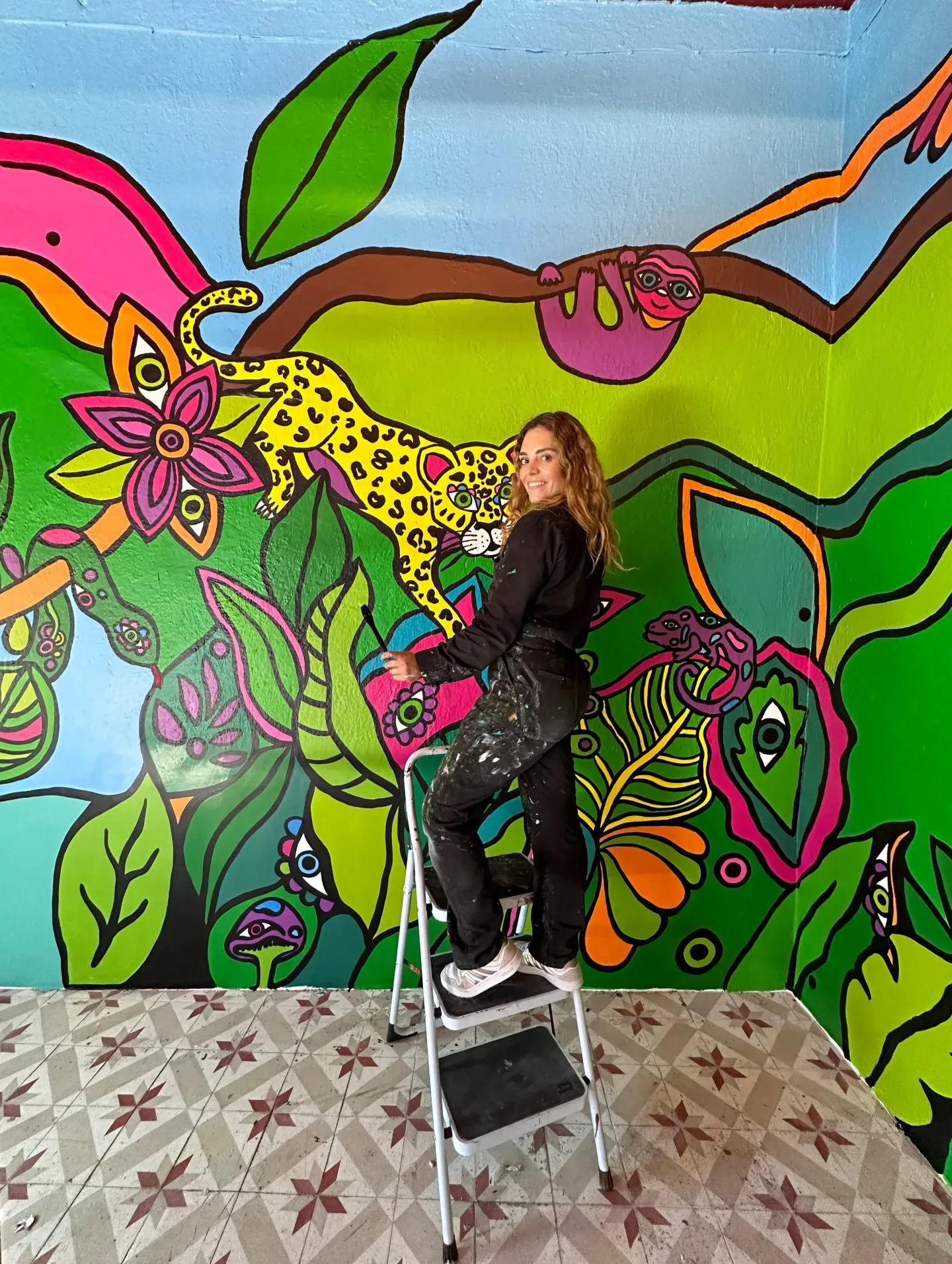 MURAL EN CHOLULA DENTRO DE RESTAURANTE