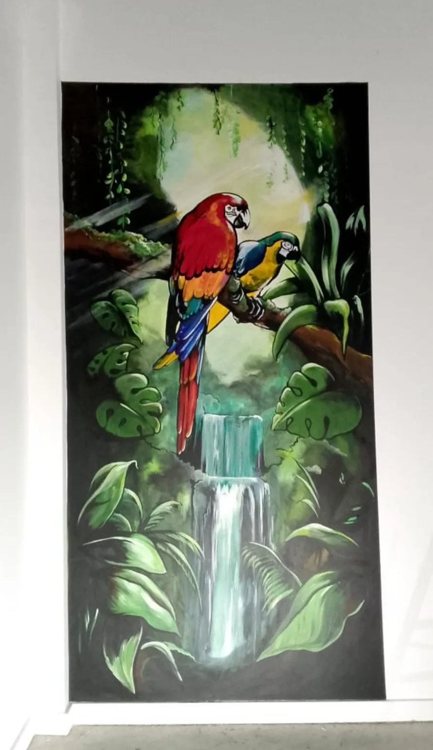Parrot in jungle