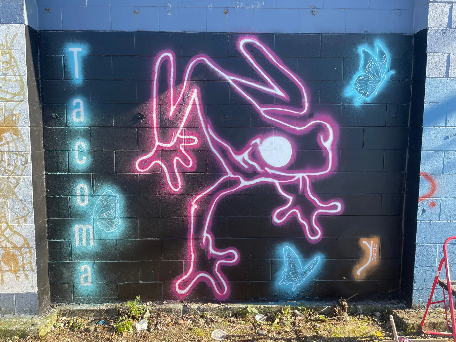 Spaceworks rapid mural