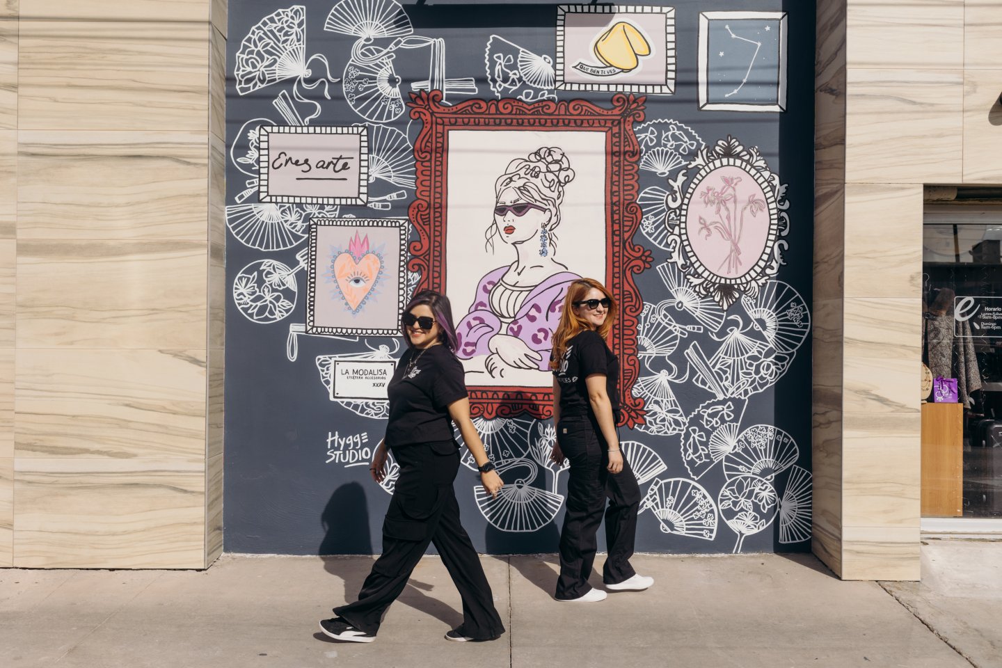 Mural at MODALISA retail store Mexicali by Hygge Studio