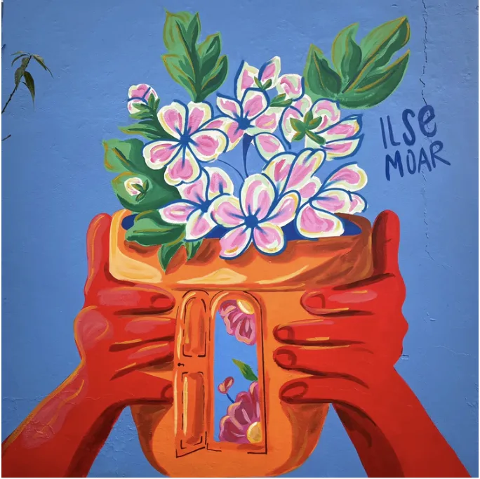 Mural en Central de Abastos