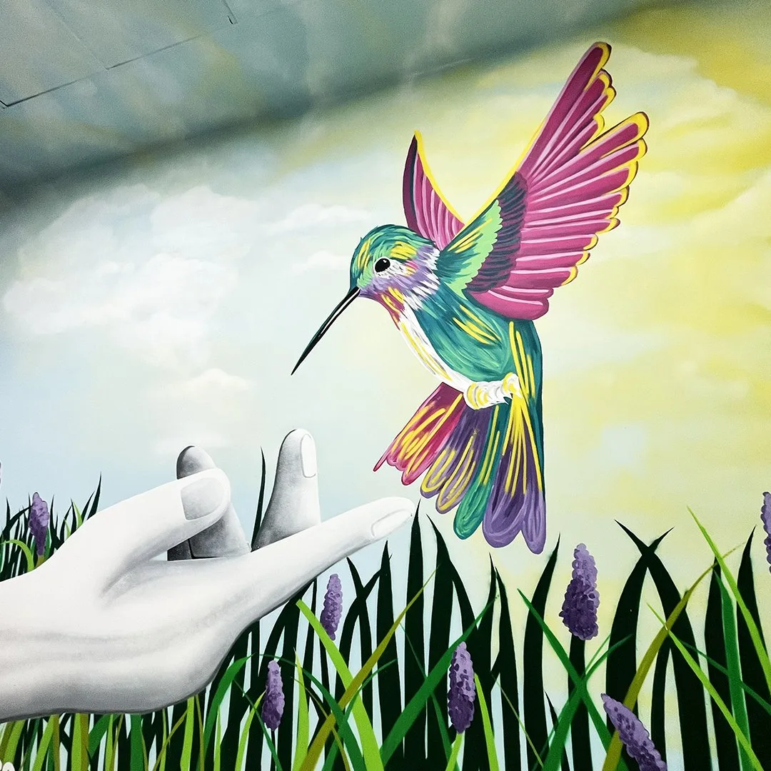 Mural en Hospital INP