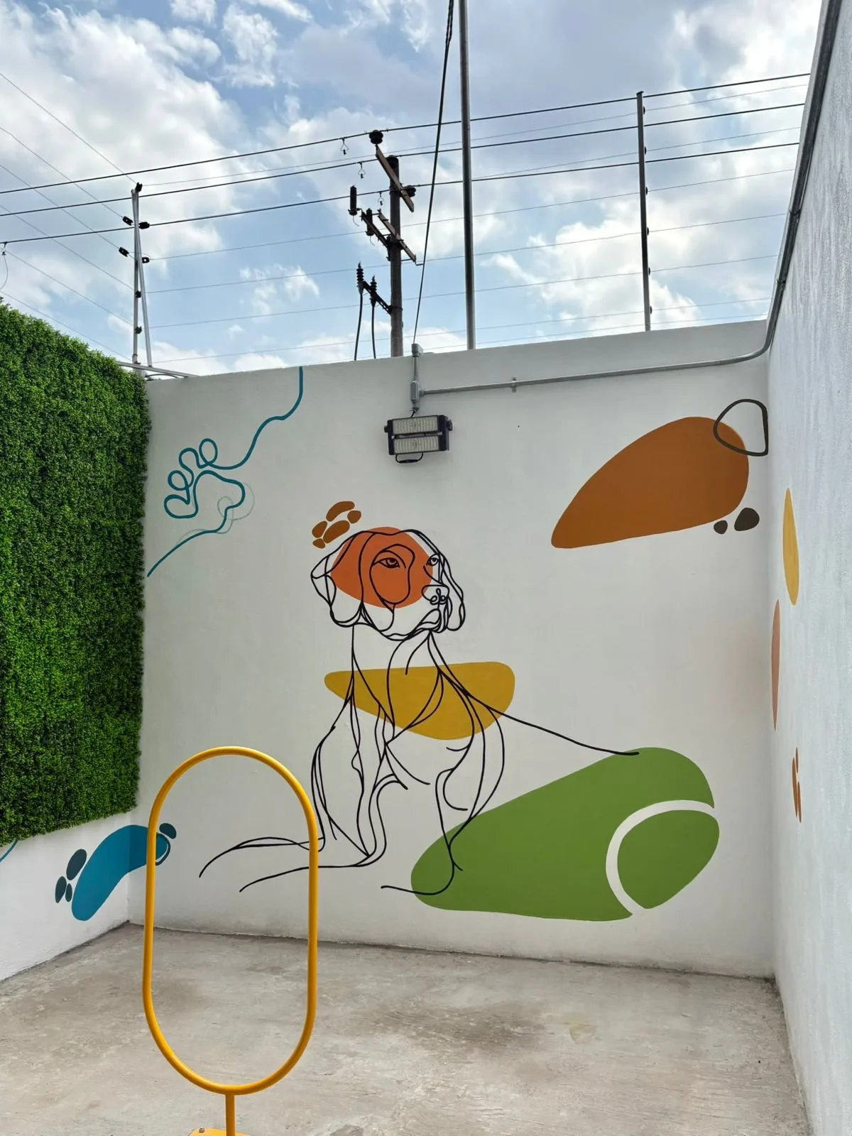 Mural en Pet Zone