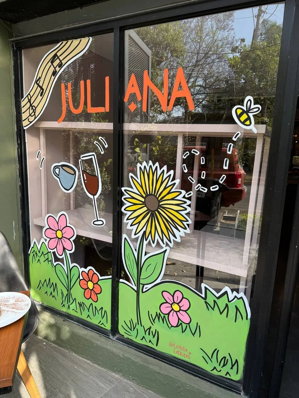 Mural en vidrio, alternativa al vinil