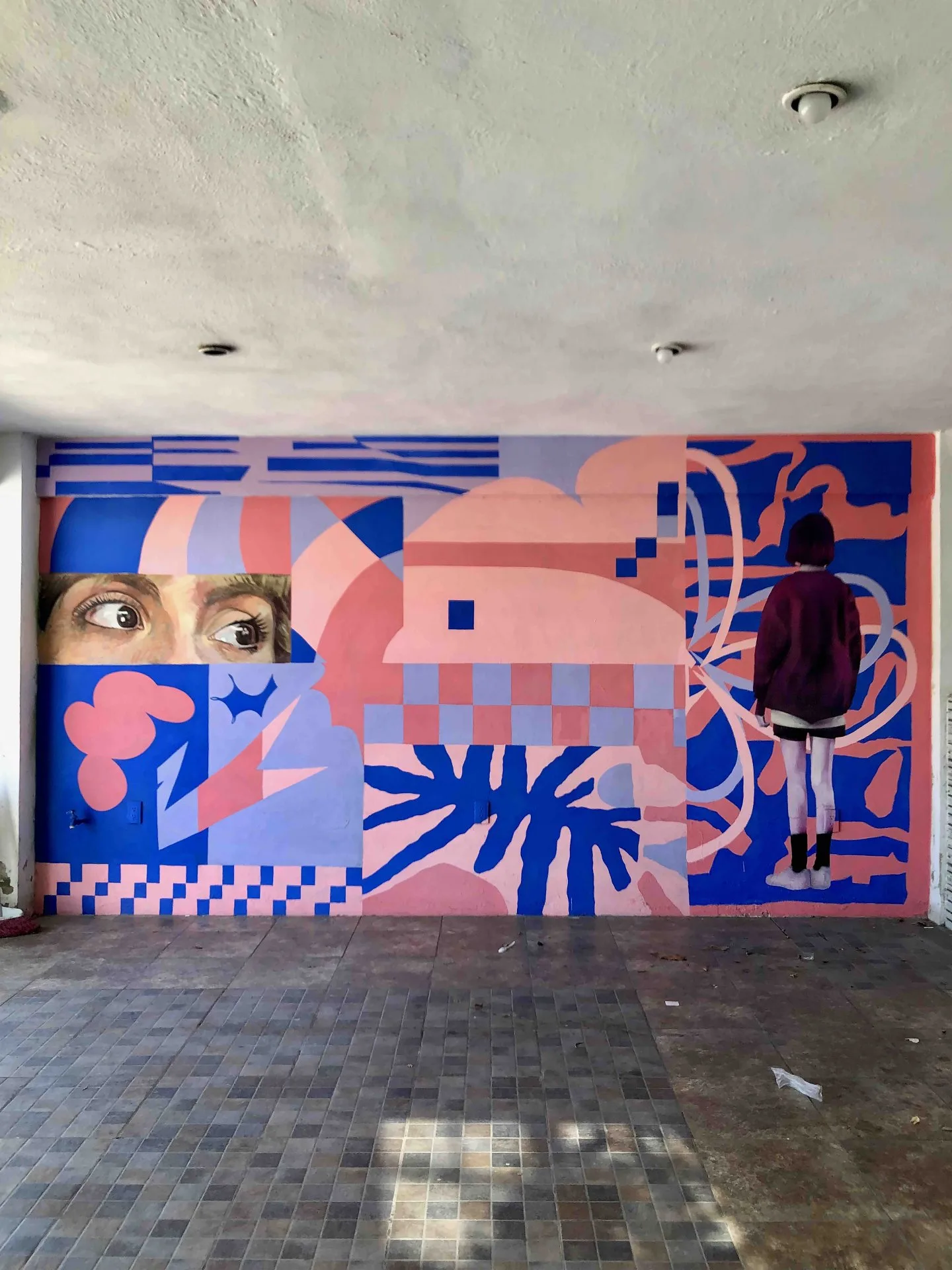 Mural para centro educativo Vervia