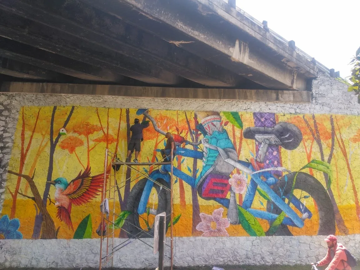Mural para Coclovia CDMX