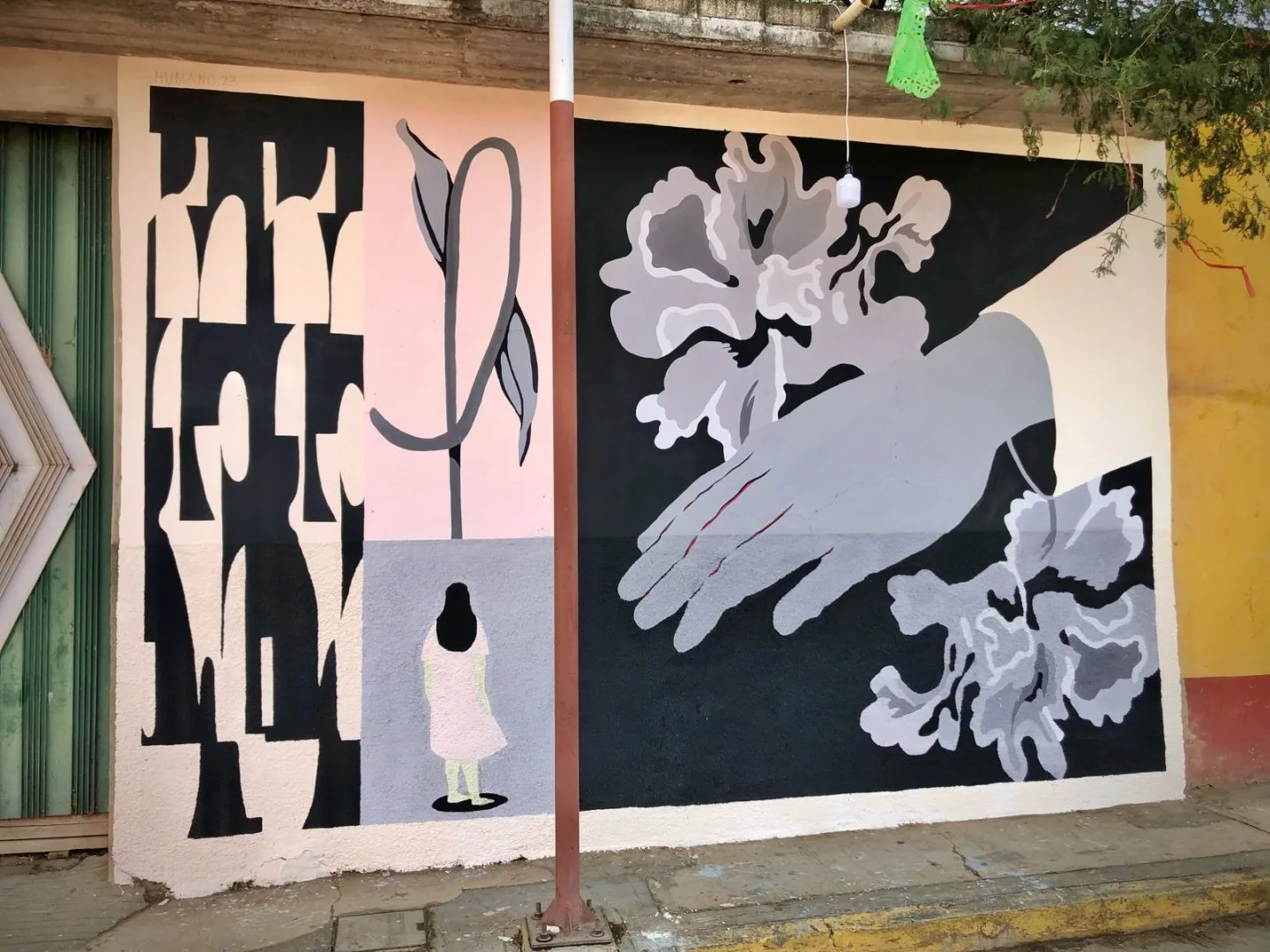 Mural para el proyecto Tierra del mural