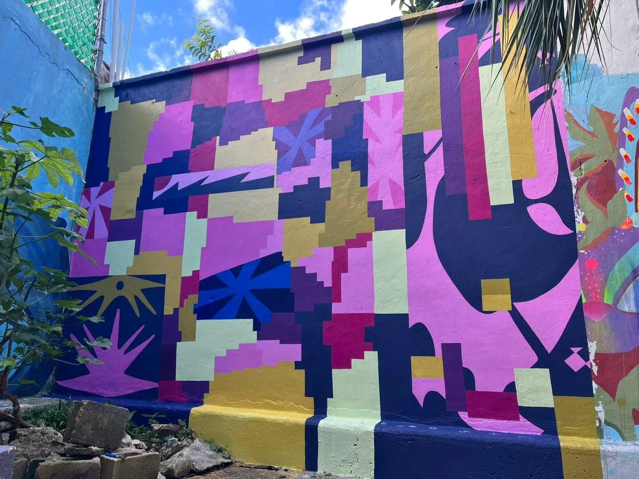 Mural para la Galeria Santuario