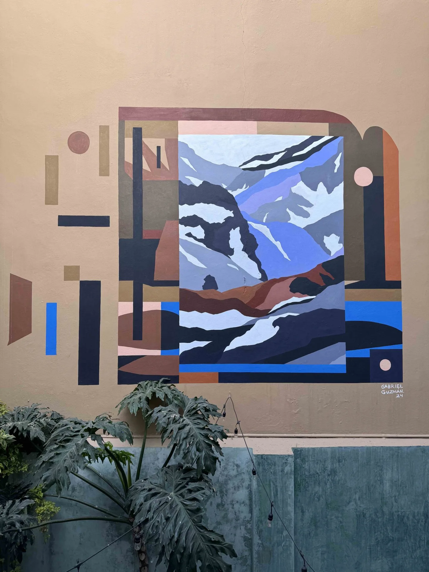 Mural para las oficinas de We Are Todos