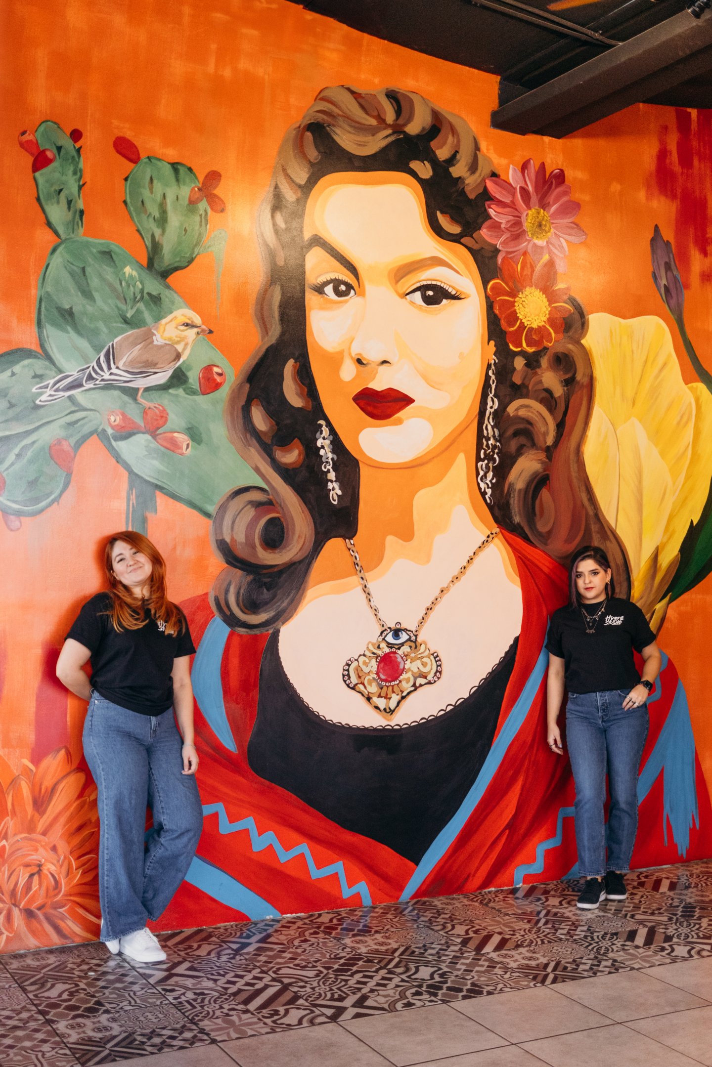 Mural at Sarape Tapatio Restaurant Mexicali by Hygge Studio