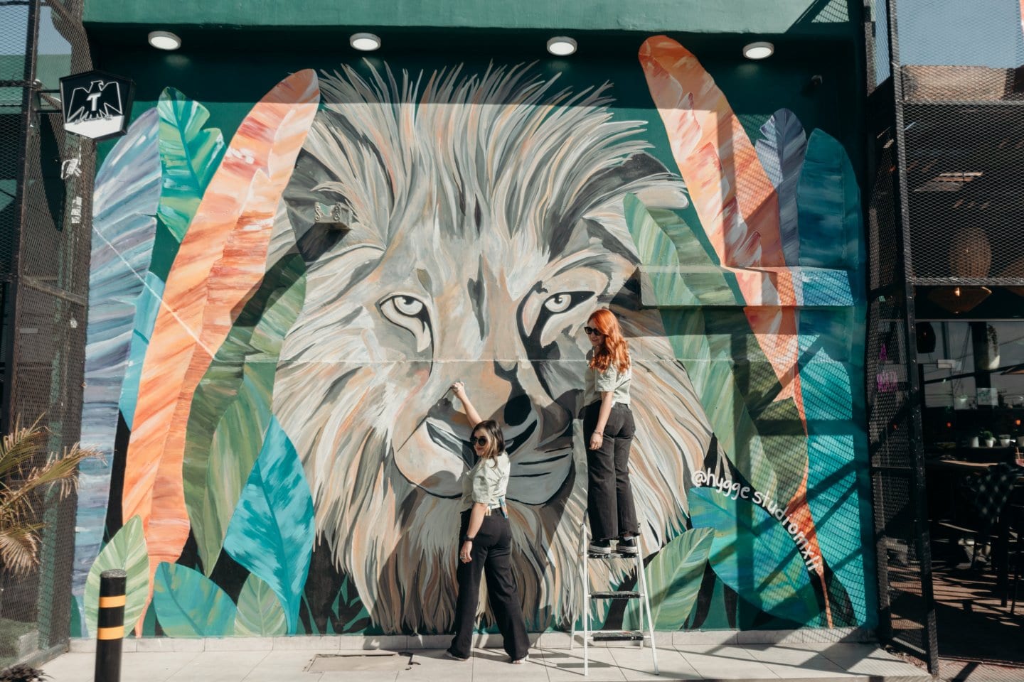 Mural at Zaliwa Restaurant Bar Mexicali by Hygge Studio